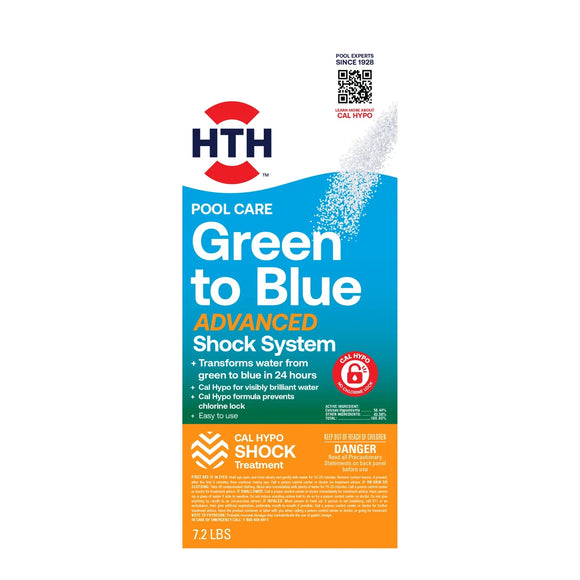 HTH® Pool Care Green to Blue Advanced 7.2 lbs (7.2 lbs)