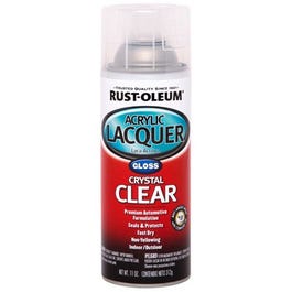 Acrylic Lacquer Spray, Automotive, Clear Gloss, 11-oz.