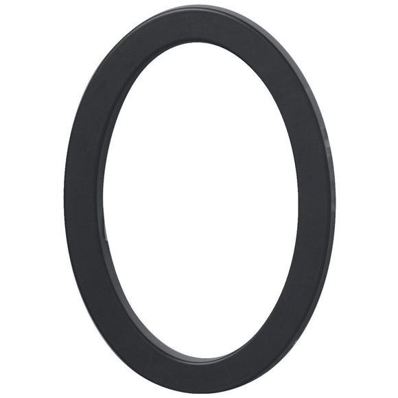 Hy-Ko Architectural Series 6 In. Satin Black House Number Zero