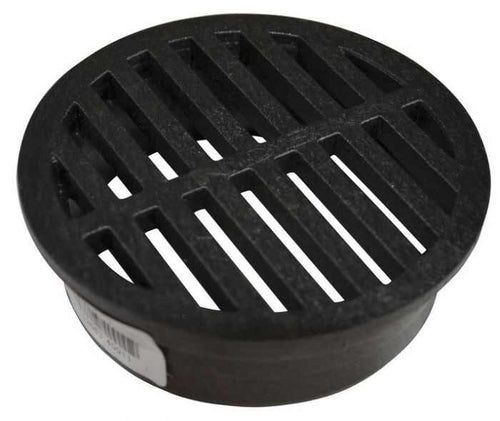 NDS 4 Round Grate, Black
