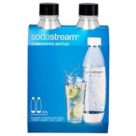 Carbonating Bottle, 1-Litre, Twin Pack
