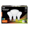 LED Light Bulbs, Br30, Soft White, 650 Lumens, 7.2-Watts, 3-Pk.