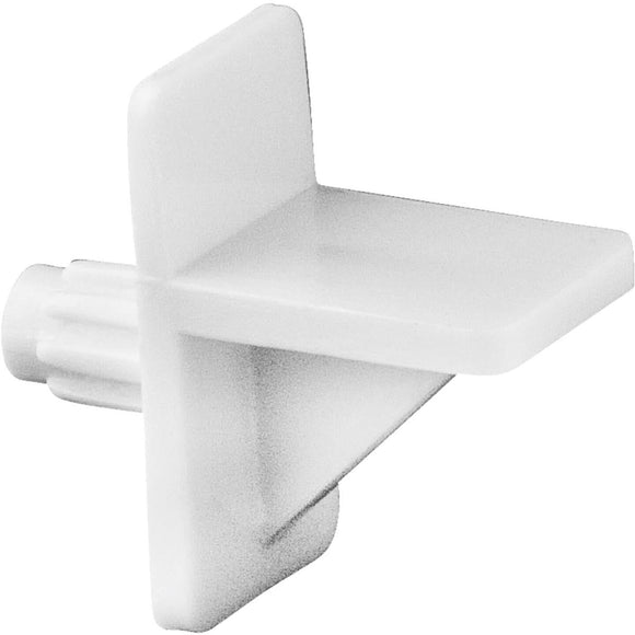 National 159 1/4 In. White Plastic Shelf Support (8-Count)