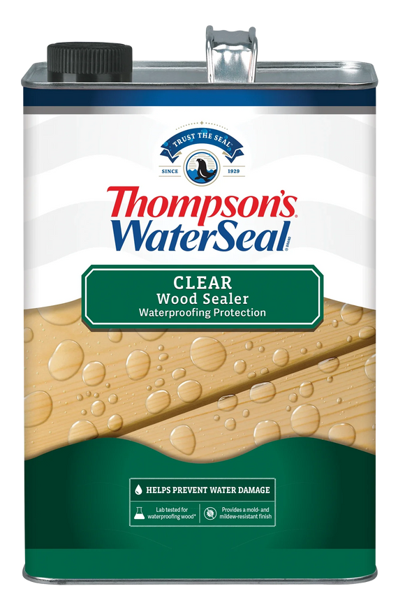 Thompson's® WaterSeal® Clear Wood Sealer 1.2 Gallon Clear (1.2 Gallon, Clear)