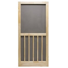 Screen Door, Wood, 32 x 80-Inch
