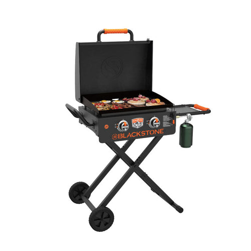 Blackstone Griddle W/Hood & Flexfold Legs (22)