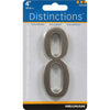 Hillman Distinctions Adhesive House Number 8 Nickel