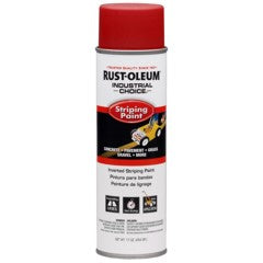 Rust-Oleum S1600 System Inverted Striping Paint 18 oz Red (18 Oz, Red)