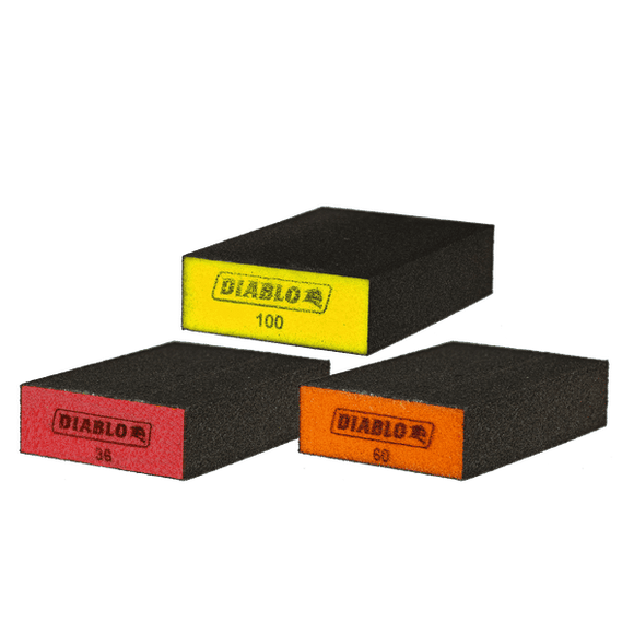 Diablo Assorted Flat Edge Sanding Sponges