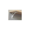 J Sterling/Knape & Vogt RP-0053-7WT Elegant Shelf Bracket, White ~ 6 3/4