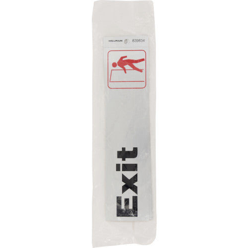 Hillman Adhesive Exit Sign