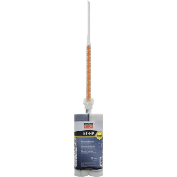 Simpson Strong-Tie Epoxy Adhesive, 22 Oz.