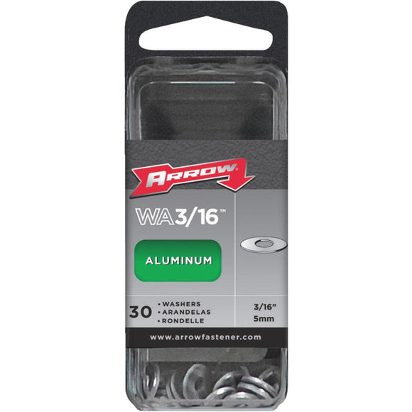 Arrow 3/16 In. Aluminum Rivet Washer (30-Pack)