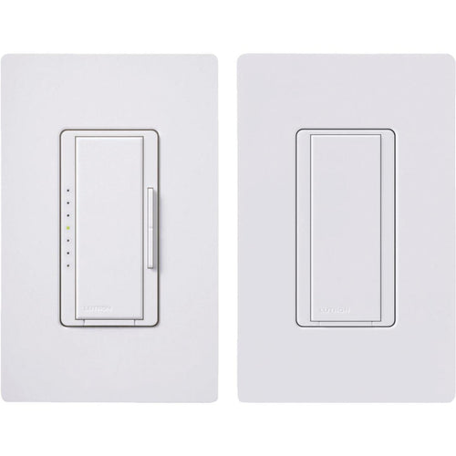 Lutron Maestro Halogen/Incandescent/LED/CFL White Digitaln Slide Dimmer Switch Kit