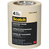 3M Scotch 1.41 In. x 60.1 Yd. Contractor Grade Masking Tape (4-Pack)