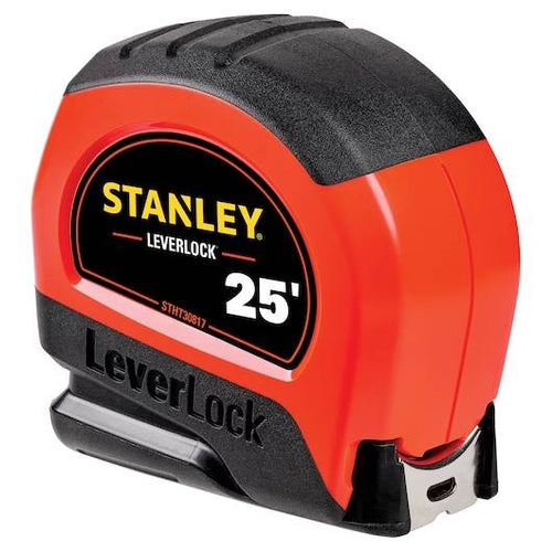 Stanley 25 ft High-Visibility LEVERLOCK® Tape Measure (25 ft)