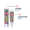 GE Sealants Advanced Silicone 2® Kitchen & Bath Sealant 10.1 Oz. White