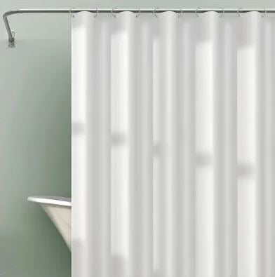 Zenna Home PEVA Light Weight Shower Curtain Liner