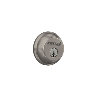 Schlage Single Cylinder Deadbolt (Aged Bronze - B60 716)