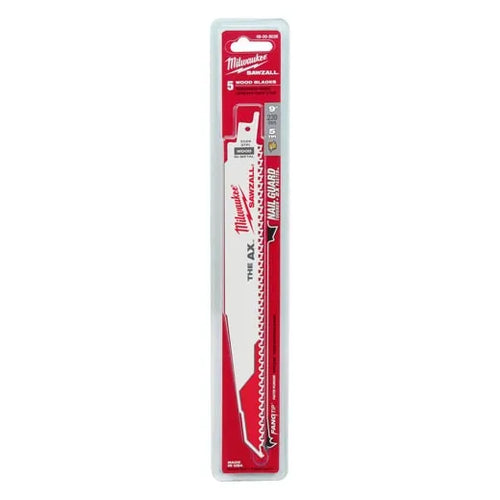 Milwaukee 9 5 TPI The Ax™ Sawzall® Blade (5 Pk)