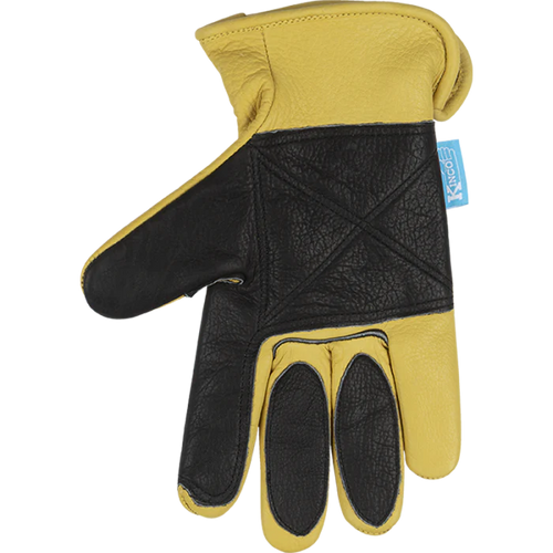 Kinco Hydroflector™ Water-Resistant Premium Grain Buffalo Driver With Double-Palm Glove