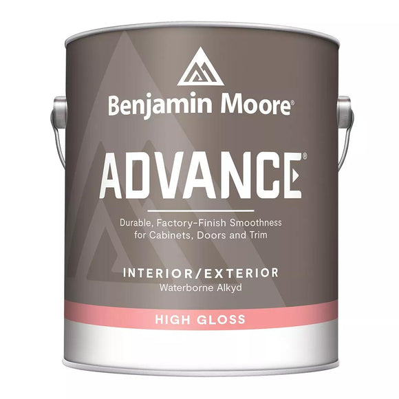 Benjamin Moore Advance® Interior Paint (1 Quart, High Gloss, Black)