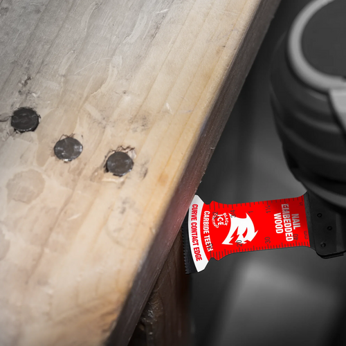 Diablo AMPED™ Demo Demon™ Carbide Teeth Oscillating Blades for Nail-Embedded Wood