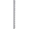 Knape & Vogt 82 Series 63 In. White Steel Heavy-Duty Double-Slot Shelf Standard
