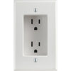 Leviton 15A White Recessed 5-15R Duplex Outlet