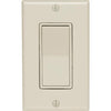 Leviton Decora Residential Grade 15 Amp Rocker Single Pole Switch, Light Almond
