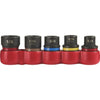 Milwaukee Shockwave 6-Piece Impact Duty Bolt Extractor Set