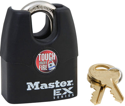 1-1/2 PADLOCK 4PIN CYL REINFORCED SHROUD