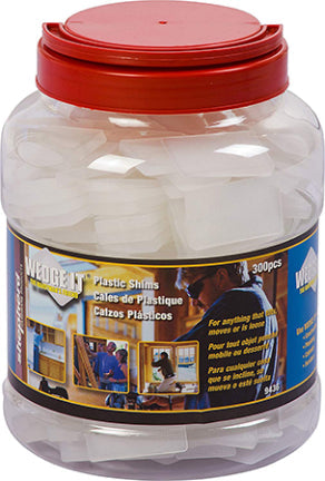 PLASTIC SHIMS JAR OF 300