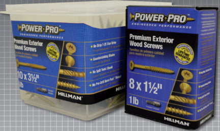 SCREW 9X2-1/4 STARDECK 1000HR 1 LB BOX