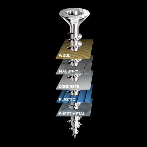 Spax T-Star Plus Flat Head Hcr-X™ #10 X 3-1/2