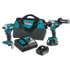 Makita XT288T 18V LXT® Lithium‑Ion Brushless Cordless 2‑Pc. Combo Kit (5.0Ah)