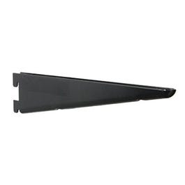 Shelf Bracket, Black, 10.5-In.