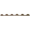 Square Horizontal Wood Closure Strip, 6-Ft.