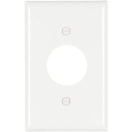 Wall Plate, Single-Outlet, Urea, White