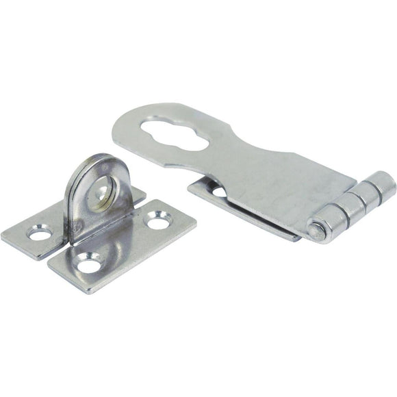 Seachoice 1 In. x 2-7/8 In. Chrome-Plated Stainless Steel Safety Hasp