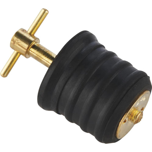 Seachoice 1-1/4 In. Twist Brass Drain Plug