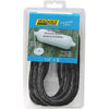 Seachoice 1/4 In. x 6 Ft. Double Braided Nylon Fender Line, Black (2-Pack)