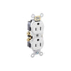 Leviton 15 Amp Duplex Receptacle/Outlet Commercial Grade Self-Grounding
