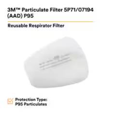 3M™ Particulate Filter 5P71/07194(AAD)