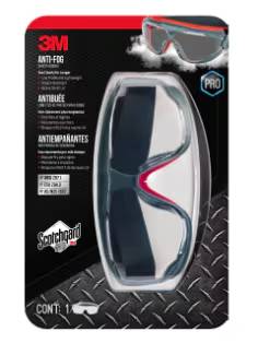 3M™ Anti-Fog Goggle with Scotchgard™ Protector 47212H1-VDC