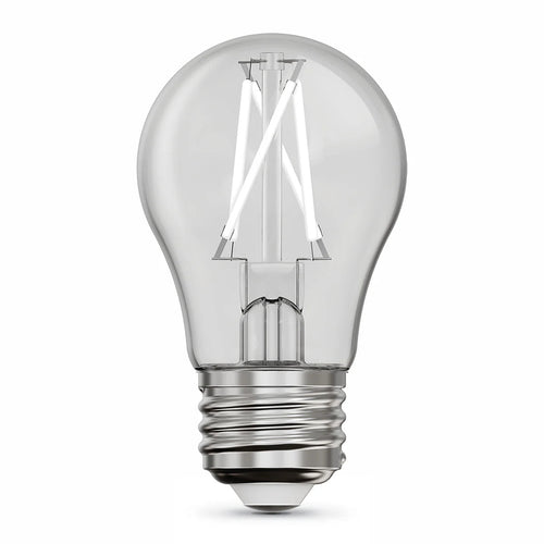 Feit Electric 8W (60W Equivalent) Daylight (5000K) A15 E26 Base Exposed White Filament LED Light Bulb