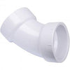 Genova PVC DWV 45° Sanitary Elbow