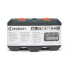 Crescent 30 Piece 3/8 Drive 6 and 12 Point SAE Mechanics Tool Set