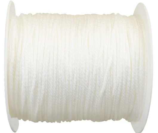Wellington White Solid Braided Nylon Rope