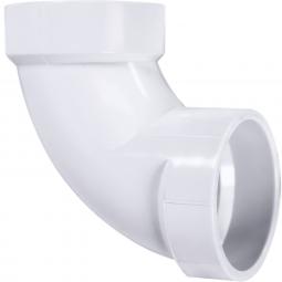 Genova Products PVC DWV Fittings 90° Sanitary Elbow
